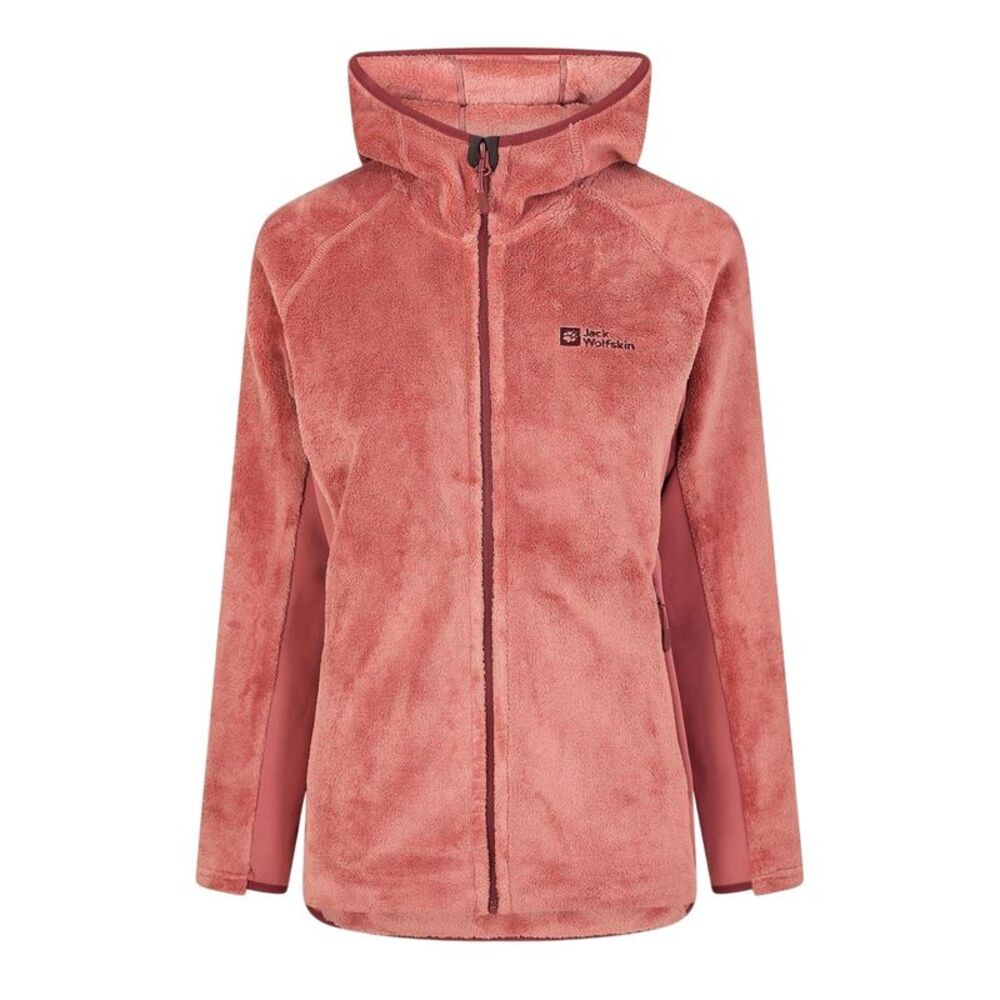 Jack Wolfskin Womens/Ladies Rotwand Fleece Jacket / Mineral Red
